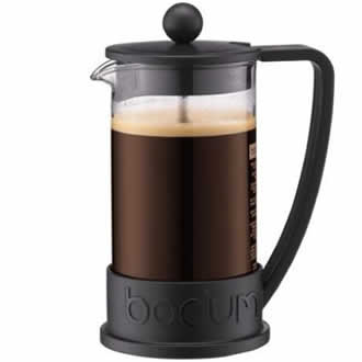 Bodum Brazil Cafeti&egrave;re 3 kops 0,35 Liter Zwart