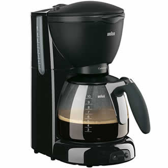 Braun CaféHouse Pure Aroma Plus KF 560 Zwart Koffiezetapparaat