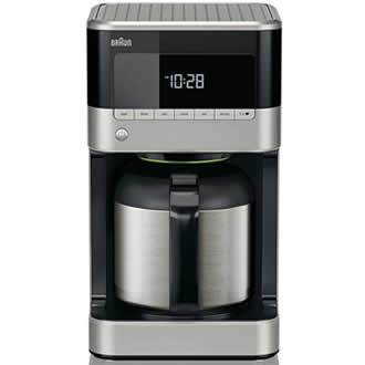 Braun PurAroma 7 KF 7125 BK RVS Koffiezetapparaat