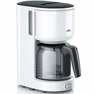 Braun PurEase koffiezetapparaat KF 3120 WH Wit