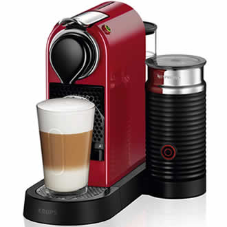 Krups Nespresso CitiZ & Milk XN7615 Kersenrood