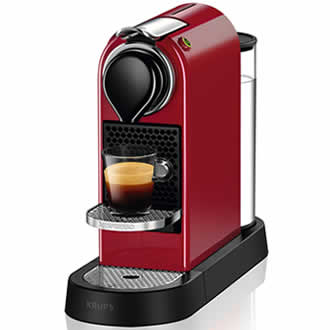 Krups Nespresso CitiZ XN7415 Kersenrood