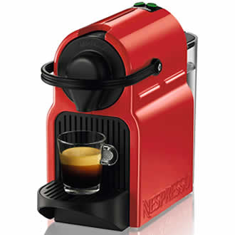 Krups Nespresso Inissia XN1005 Ruby Rood