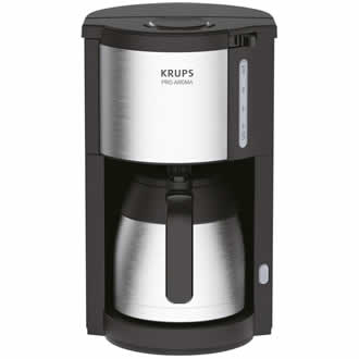Krups ProAroma KM305 Zwart/Zilver Koffiezetapparaat