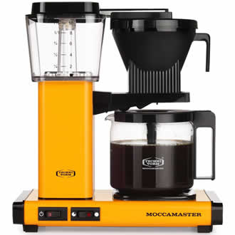 Moccamaster KBG 741 AO Koffiezetapparaat Yellow Pepper