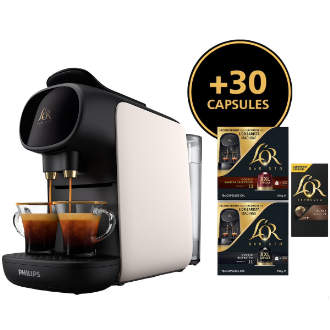 Philips L'OR Barista Absolu LM9512/03 Wit Koffiecupmachine + 30 capsules
