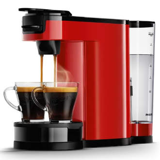 Philips Senseo® Switch HD6592/84 Rood Koffiepad-filterkoffiezetapparaat