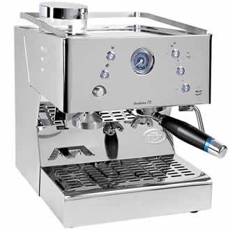 Quick Mill 3135 EVO70 RVS Pistonmachine