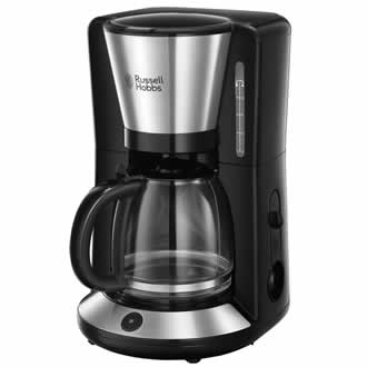 Russell Hobbs Adventure met glazen kan RVS Koffiezetapparaat
