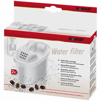 Scanpart Waterfilterpatroon Tassimo/Maxtra 2 stuks