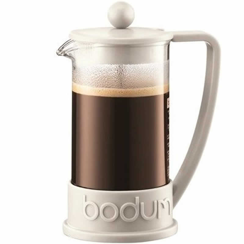 Bodum Brazil Cafeti&egrave;re 3 kops 0,35 Liter Wit