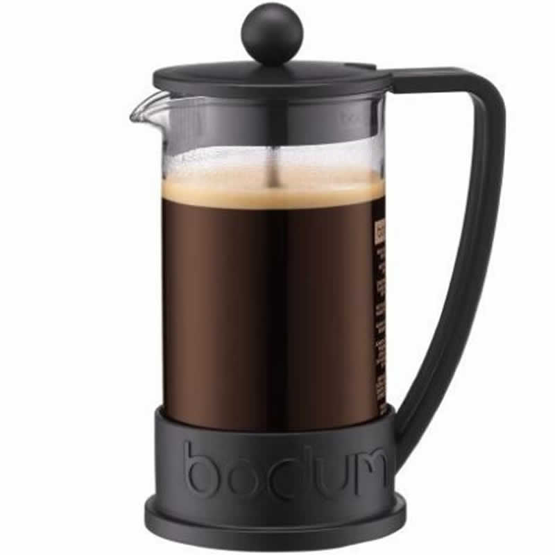 Bodum Brazil Cafeti&egrave;re 3 kops 0,35 Liter Zwart