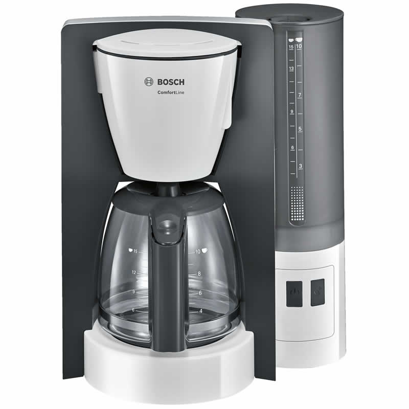 Bosch TKA6A041 ComfortLine Wit/Donkergrijs Koffiezetapparaat