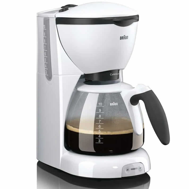Braun Caf&eacute;House PurAroma KF 520/1 Wit Koffiezetapparaat