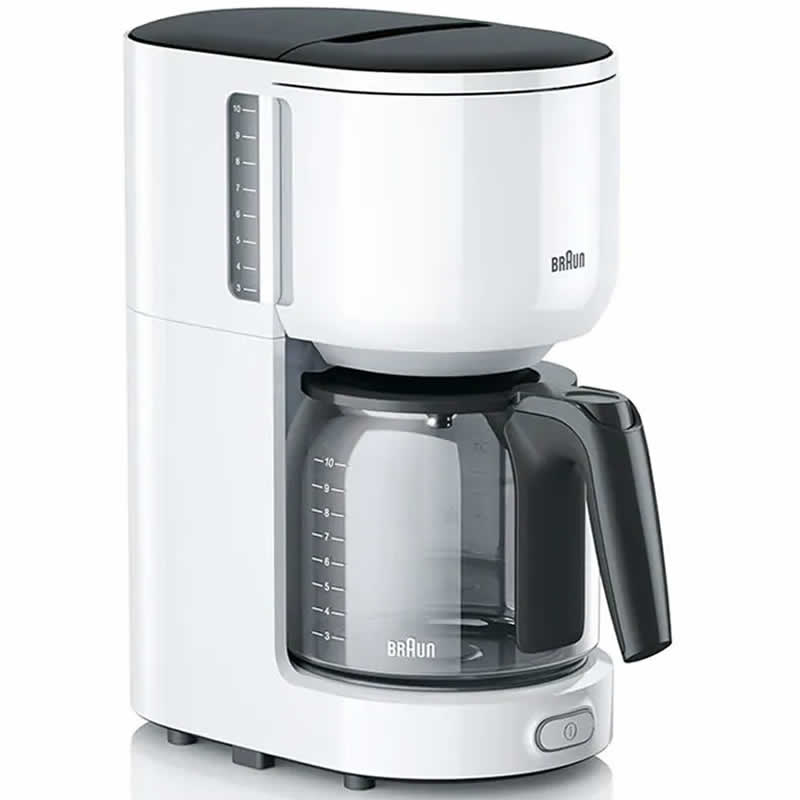 Braun PurEase koffiezetapparaat KF 3100 WH Wit
