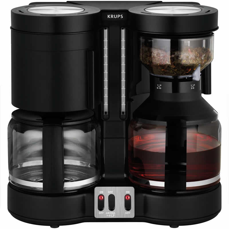 Krups Duothek KM8508 Zwart Koffiezetapparaat