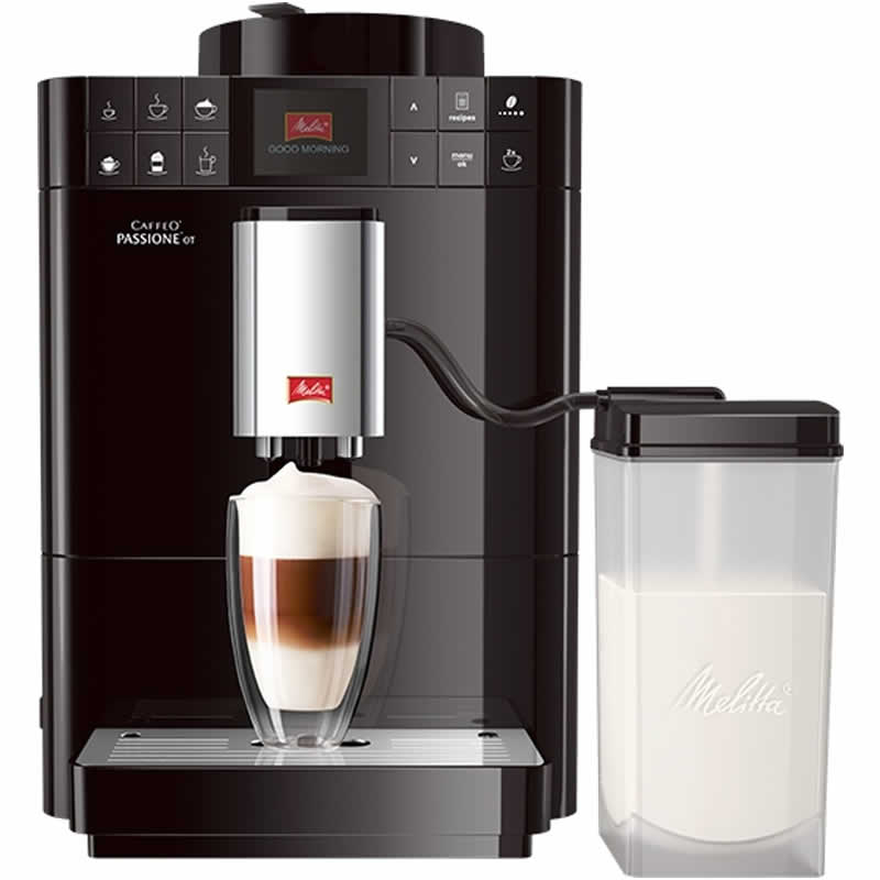 Melitta Caffeo Passione OT Zwart Espressomachine