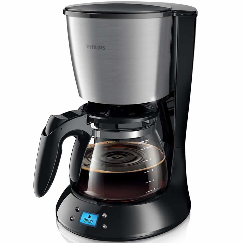 Philips Daily Collection HD7459/20 Zwart/metaal Koffiezetapparaat