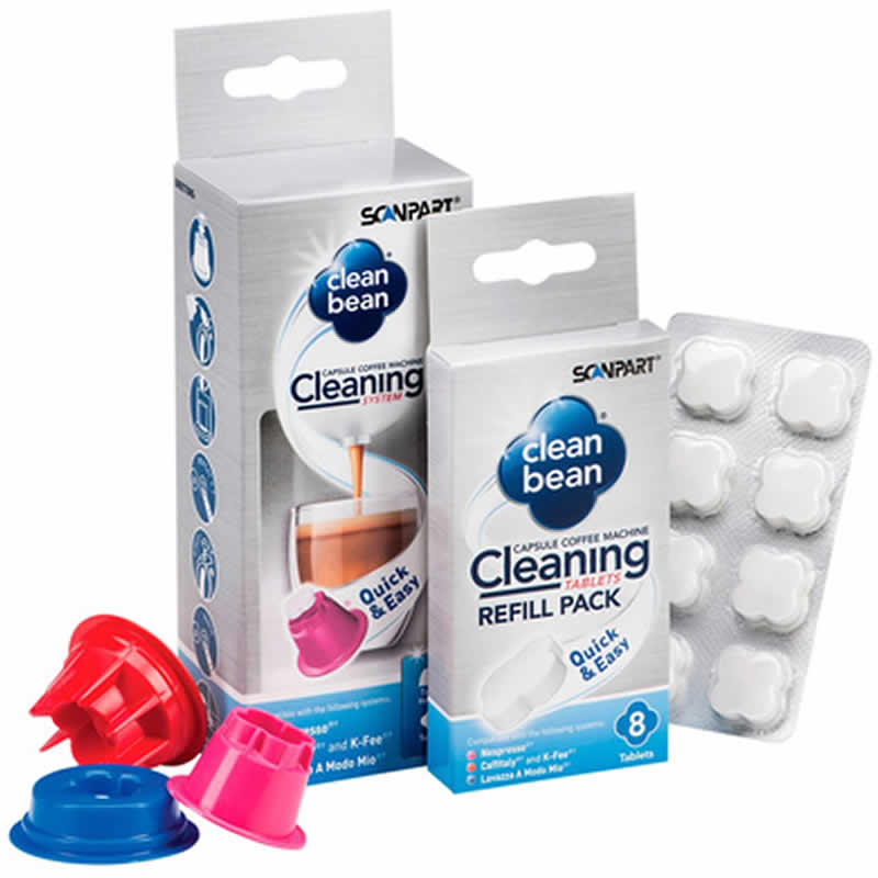 Scanpart CleanBean reinigingsset capsule machines