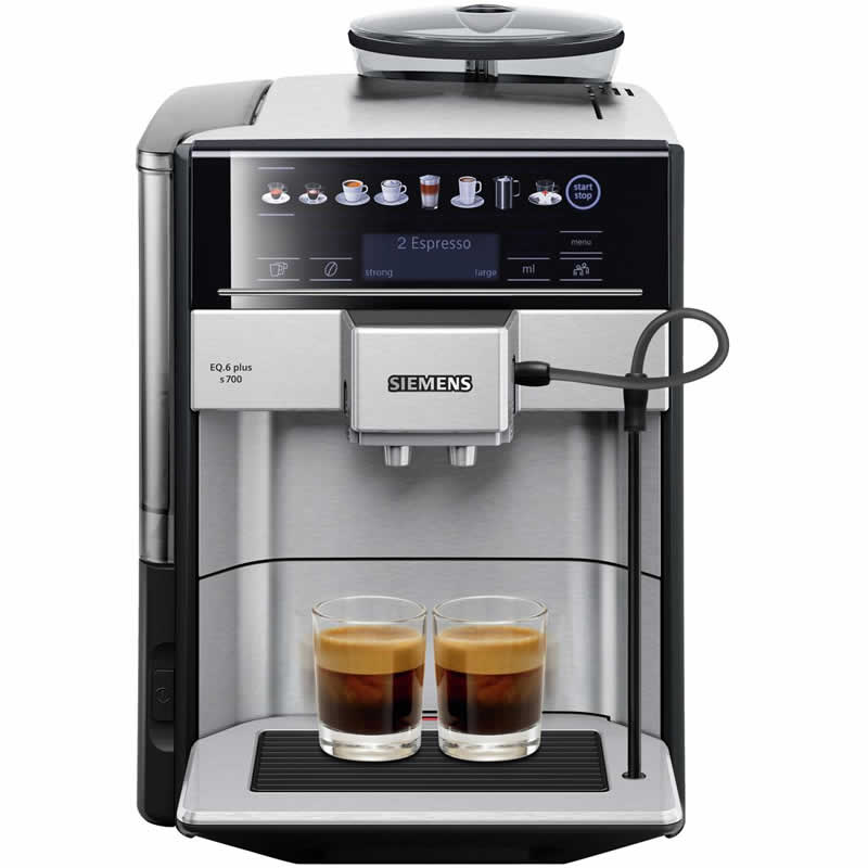 Siemens EQ.6 plus s700 TE657313RW RVS Espressomachine